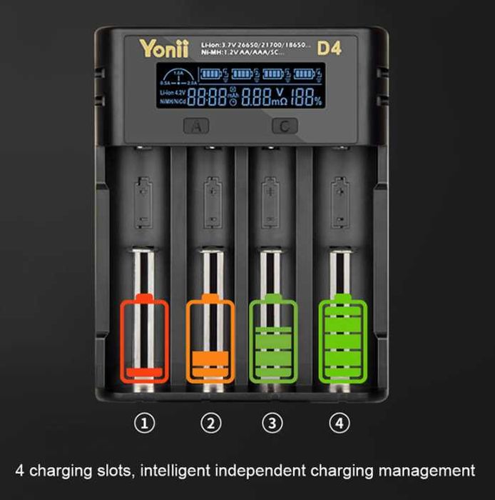 Зарядное устройство для аккумуляторов  18650