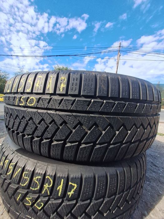 2 anvelope iarna 215/55r17 Continental Montaj Gratuit