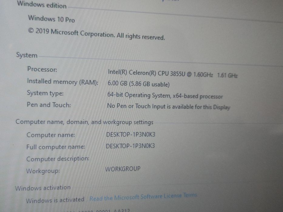 Laptop Mare 17,3 Lenovo ideapad 300 - Intel 3855u/ 6gb/ 128gb SSD/ Baterie 3h