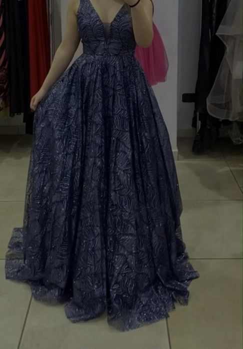 Бална рокля Синя