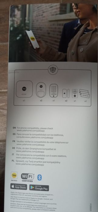 Kit alarma inteligenta yale