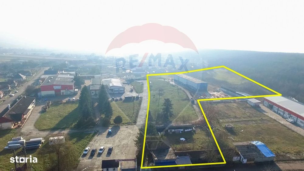 Teren industrial de vânzare - 18.820 mp+proiect de extindere, Bonțida
