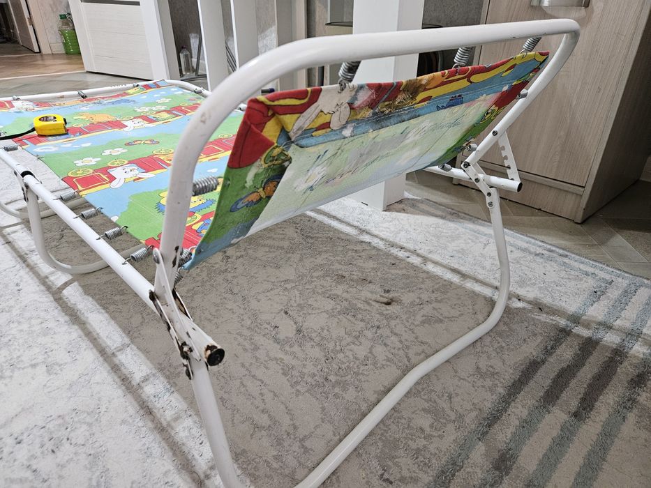 Раскладушка детская 145×62