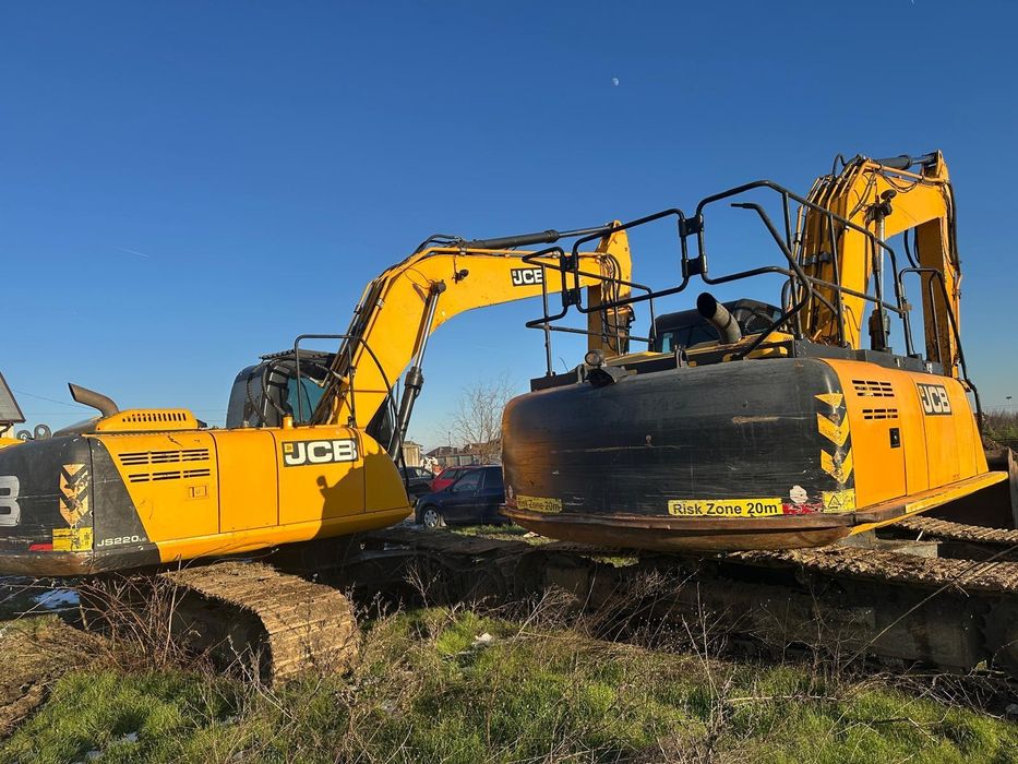 Excavatoare JCB JS220 / JS200 2015, 22t, cuplă rapidă, gata de lucru