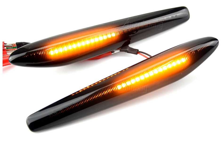 Кристални супер ярки LED Динамични  мигачи за Alfa Romeo 159 + подарък