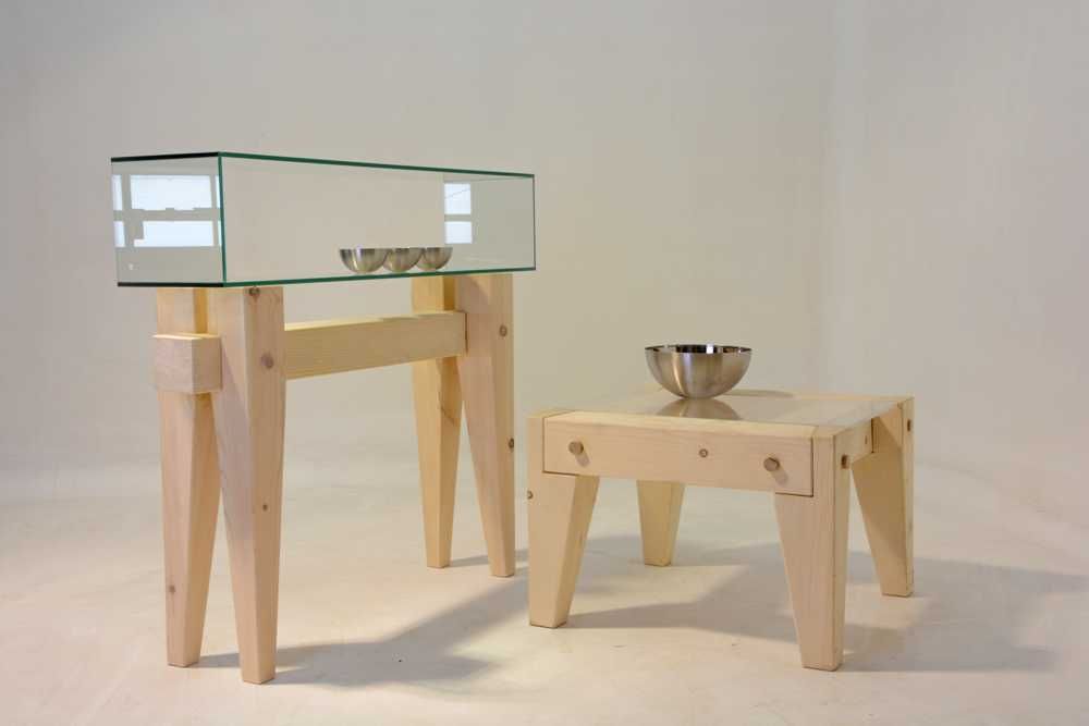 Пейки  и маси  от сухи чамови греди