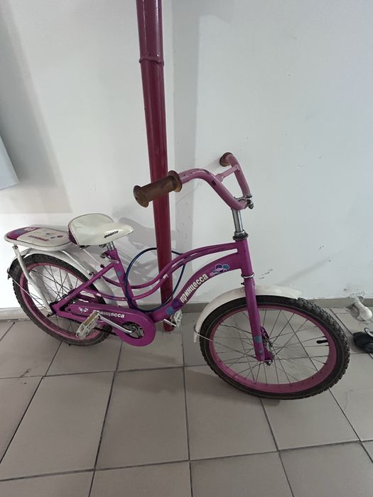 Детский велосипед розовый синий BMX для девочки и мальчика