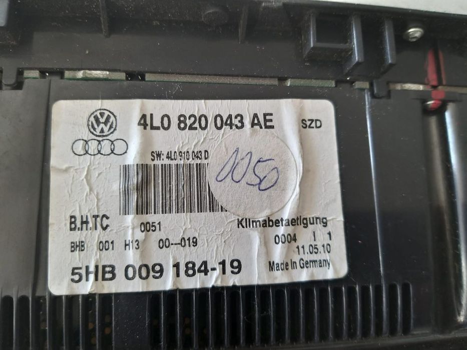 Panou comanda clima ac audi q7 4l 4l0820043ae 5hb009184-19