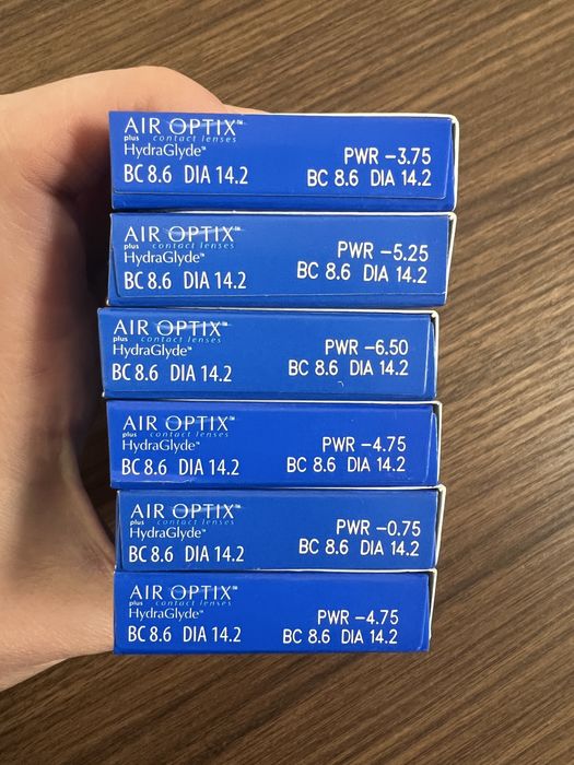 Продам контактные линзы Air Optix