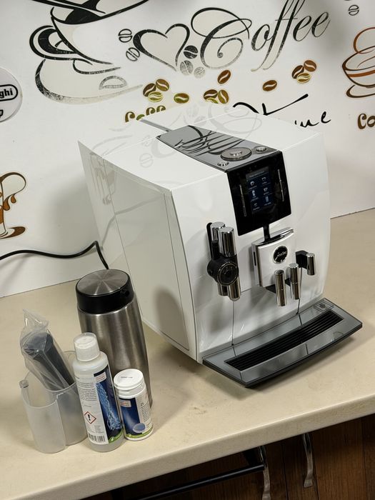 Кафемашина кафе автомат JURA J6 PIANO WHİTE с гаранция