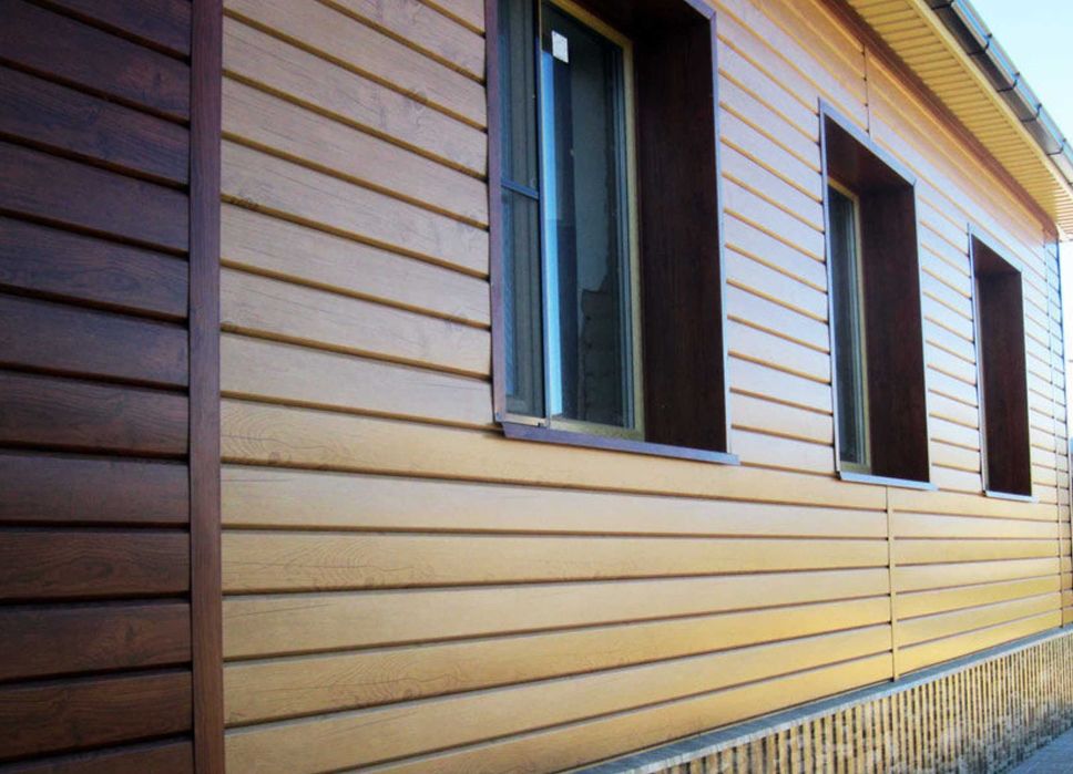 Сайдинг металлический Евробрус