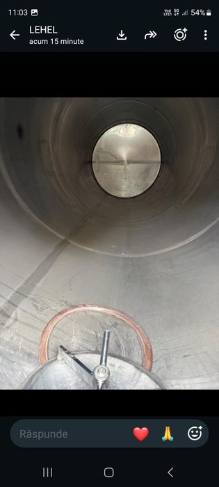 Vind bazin de inox de 16500 de L