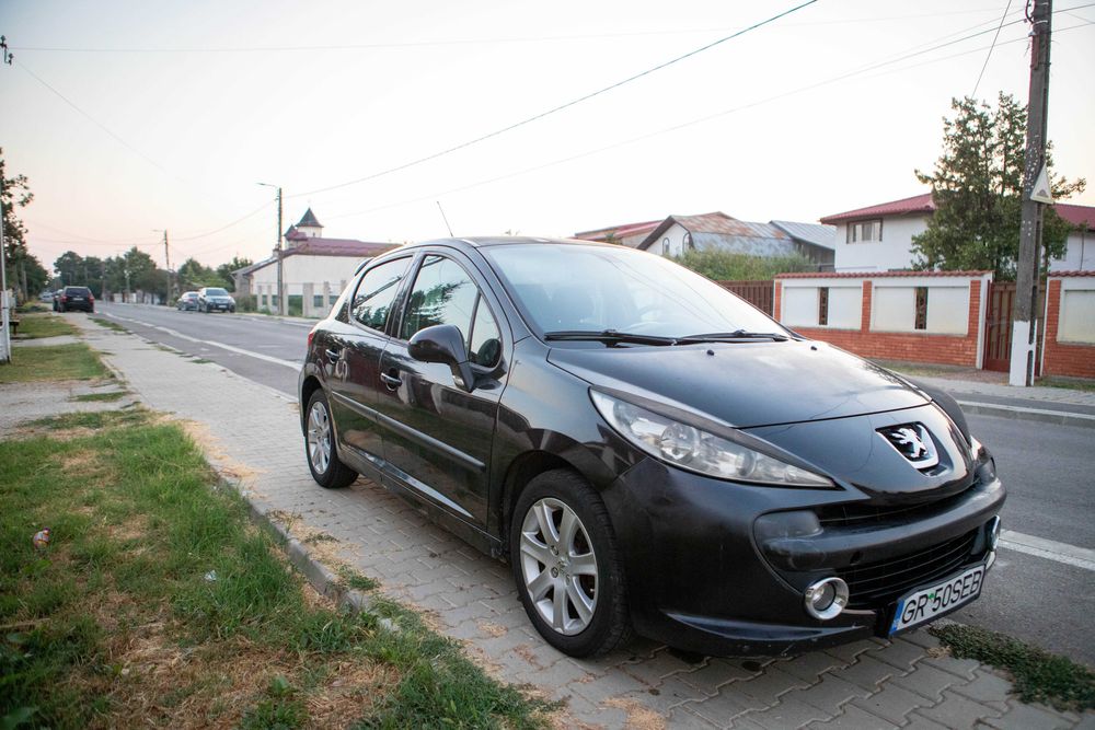 Peugeot 207 1.6 HDi 90CP 187671 km reali Euro 4 - Consum Mic, Stare Tehnica Foarte Buna, Fiscal pe loc