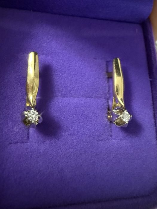 Бриллиантовые серьги