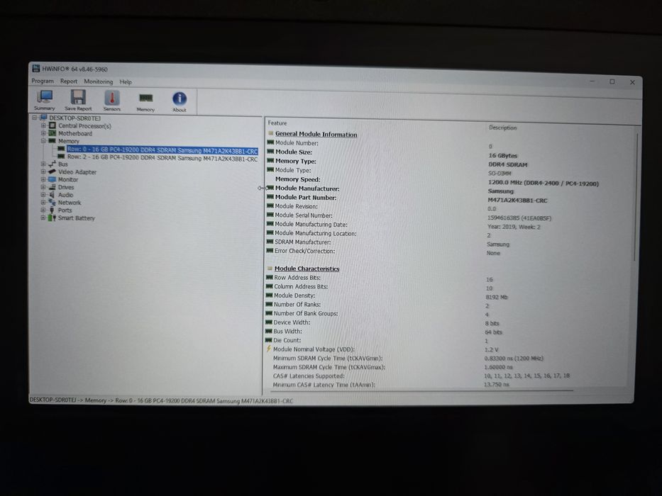 Laptop DELL Latitude 7490 - i7- 32gb RAM - SSD 512 GB