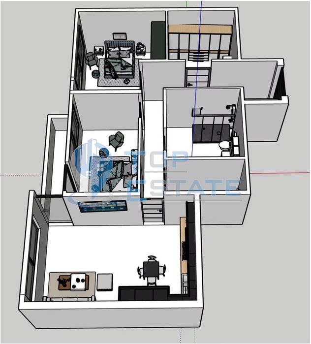 Продава се Тристаен апартамент в Велико Търново, Бузлуджа - 104 кв.м за 1052 €/кв.м - Снимка #1