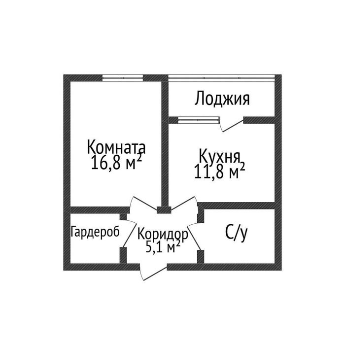 Однушка в лайф парке
