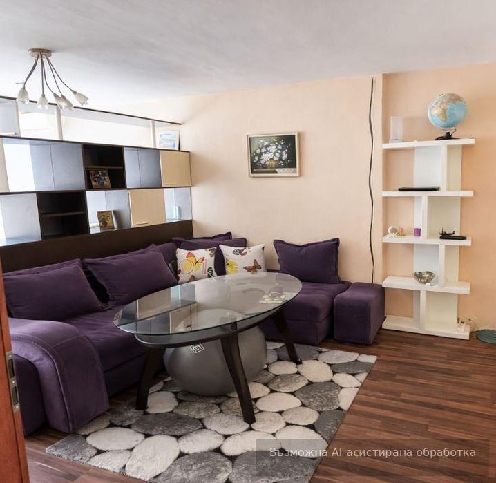 Дава се под наем Тристаен апартамент в Варна, Чайка - 62 кв.м за 548.25 € - Снимка #1