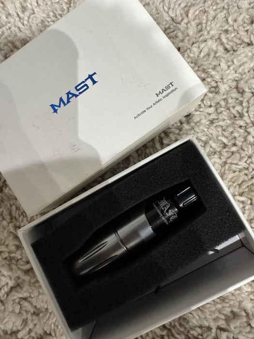 Тату машинка mast tour pen silver