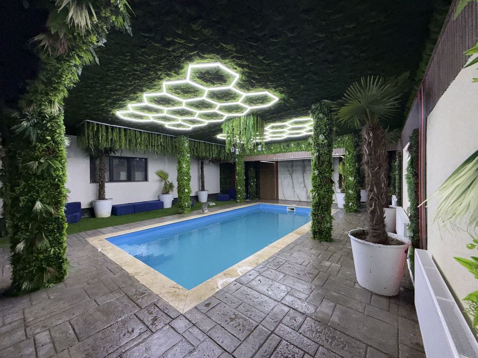 Vila de petrecere-Piscina-Casa de inchiriat-Majorate-Aniversari-Reveli