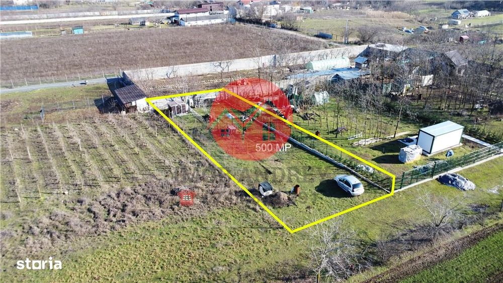 Teren intravilan 500 mp, utilitati disponibile, zona CAP Tulcea