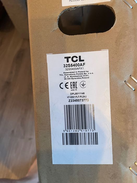 TCL 32S5400AF Smart TV 32” Full HD Google TV, stare excelentă – 450 lei