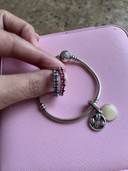 Гривна Pandora-сребърни пръстени BLiss