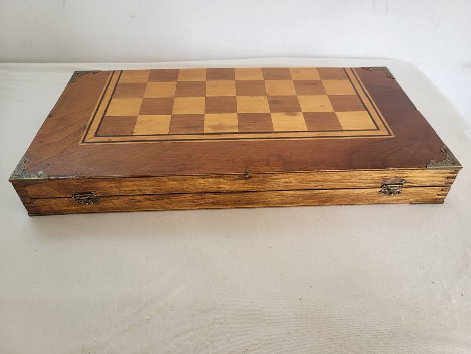 #4 Дървен шах от времето на соца