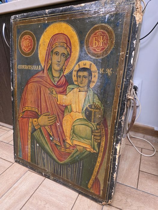 Старинна Икона от дърво