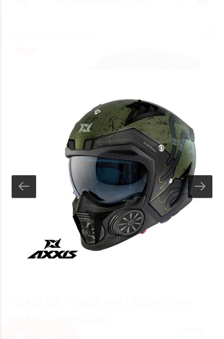 Vând cască moto AXXIS