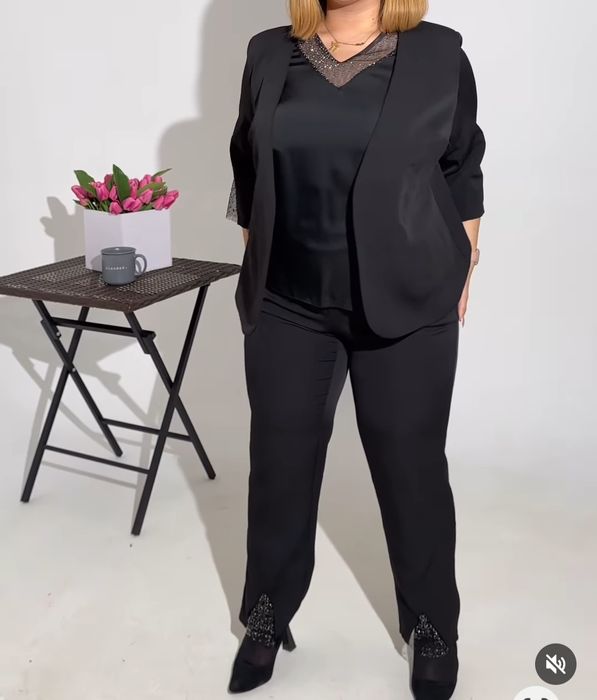 Двойка женская. Черный