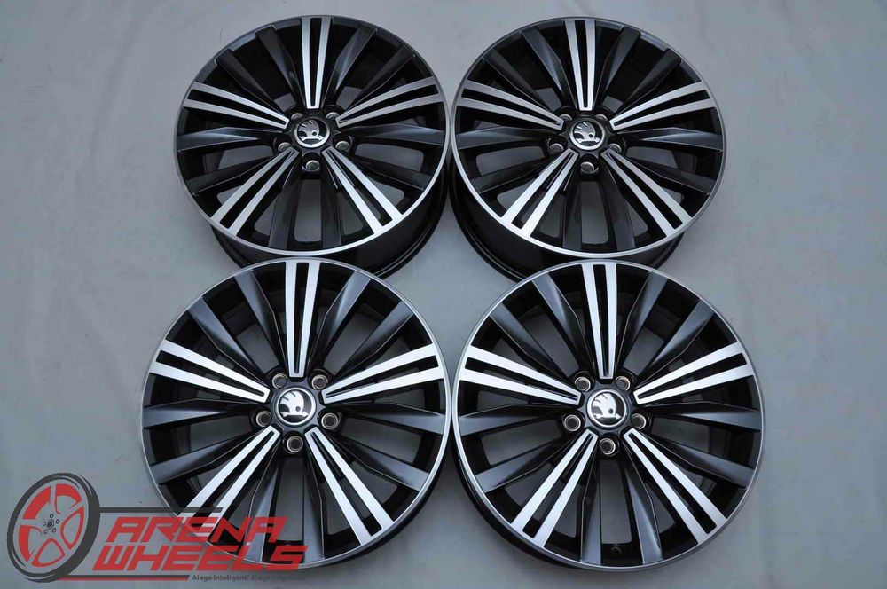 Jante Noi 18 inch Originale Skoda Kodiaq Karoq Superb Octavia Yeti R18