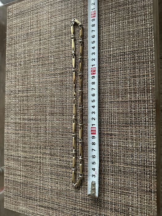 Златен синжир (бяло и жълто злато 14к)