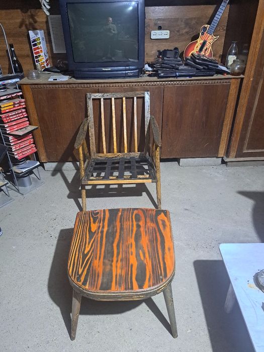 Кресло и столик винтаж