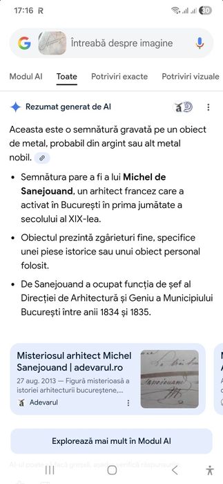 Tabachera argint masiv semnată 1835