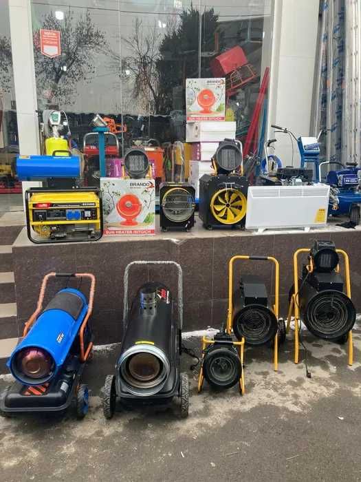 тепловые пушки  калорифер