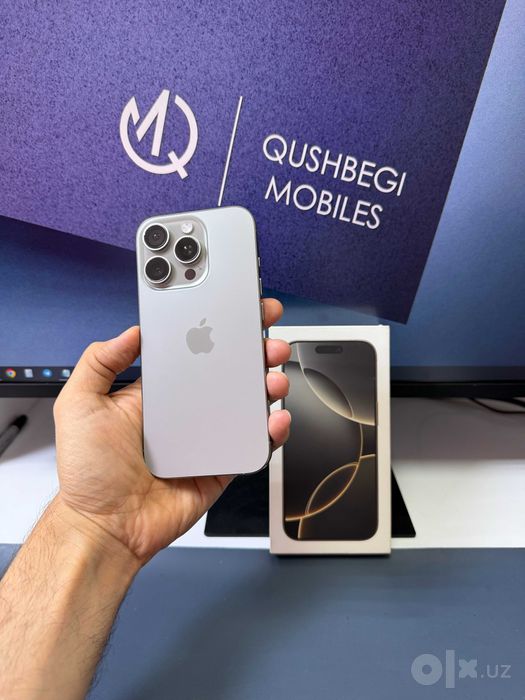 iPhone 16 Pro 128GB - titan * sim+eSim * Karobka dok bor
