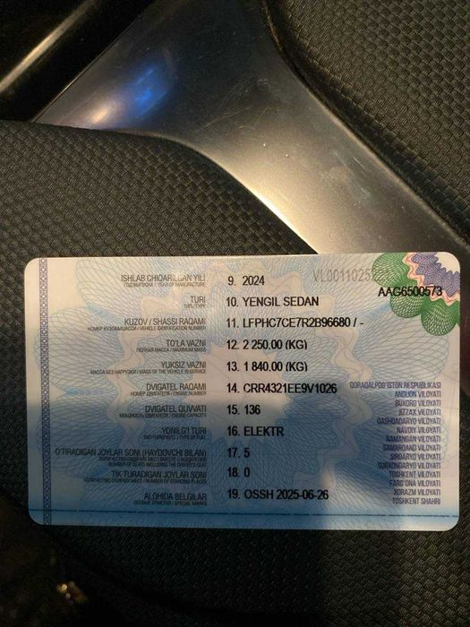 продаётся  HongQi E-QM5