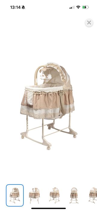 Колыбель почти новая удобая