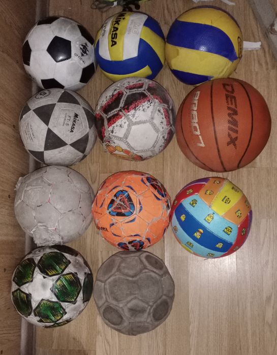 мяч, гироскутер, самокат