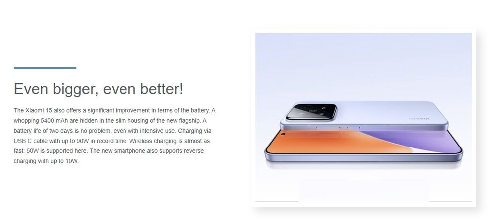 Нов Xiaomi 15 12/256 черен; 6.36" OLED; 3x50mpx Leica; SD8 Elite; 5400