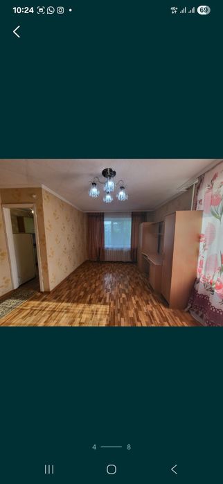 Сдается однокомнатная квартира на цемпоселке