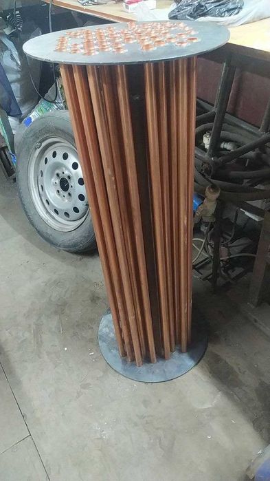 Котел медный для отопления напольный