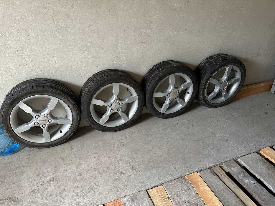 Лети джанти 17" Seat 5x112 с гуми 225/45/17 - Altea, Toledo, Leon