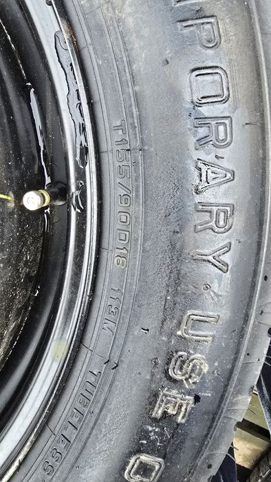 Roata rezerva slim Mercedes ML GL GLE GLK SUV 5x112  155 90 18