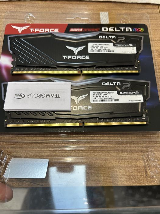 Комплект части! RAM 16GB T-FORCE, Wifi6 adapter, AMD Cooler, SSD NVme 2600MB/s 128GB