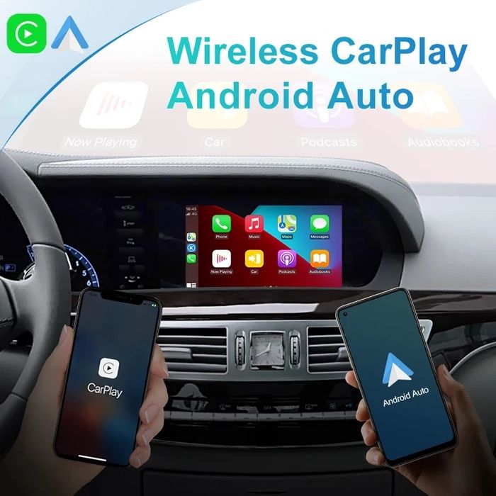 Carplay Mercedes NTG 3,NTG 3.5,NTG4 NTG4.5 NTG 5  Clasa A B C E S ML GLE CLA CLS GLA GLC GLK SLK GL V250 V260 etc