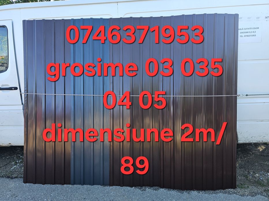 Depozit valcea tabla cutata livrari in toata tara in max 24 ore