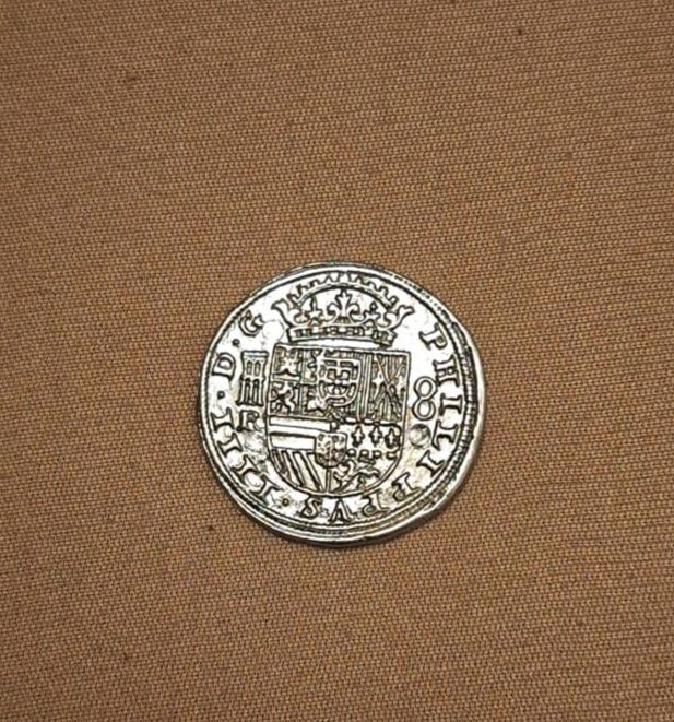 Replică Monedă Spaniolă "8 Reali" 1635 - Filip al IV-lea
