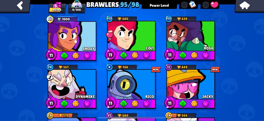 Бравл старс аккаунт